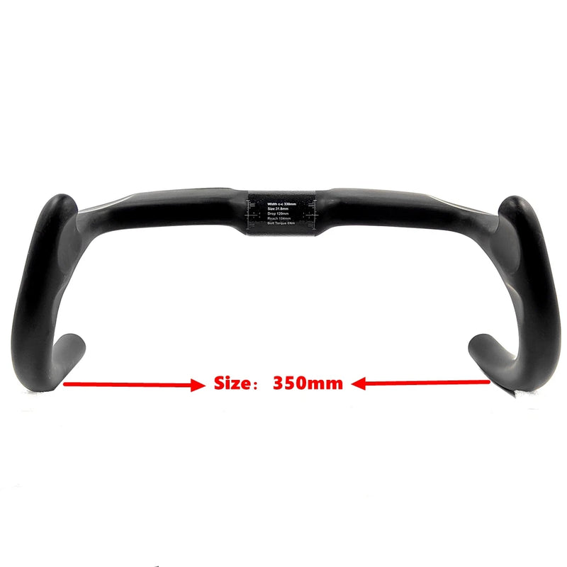 BIKEDOC HB23 Carbon Track Bicycle Handlebar – Lightweight & Aerodynamic