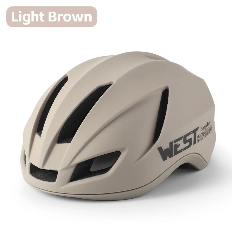 WEST BIKING Lightweight Road Cycling Helmet – Aerodynamic & Breathable Bike Helmet for Men & Women