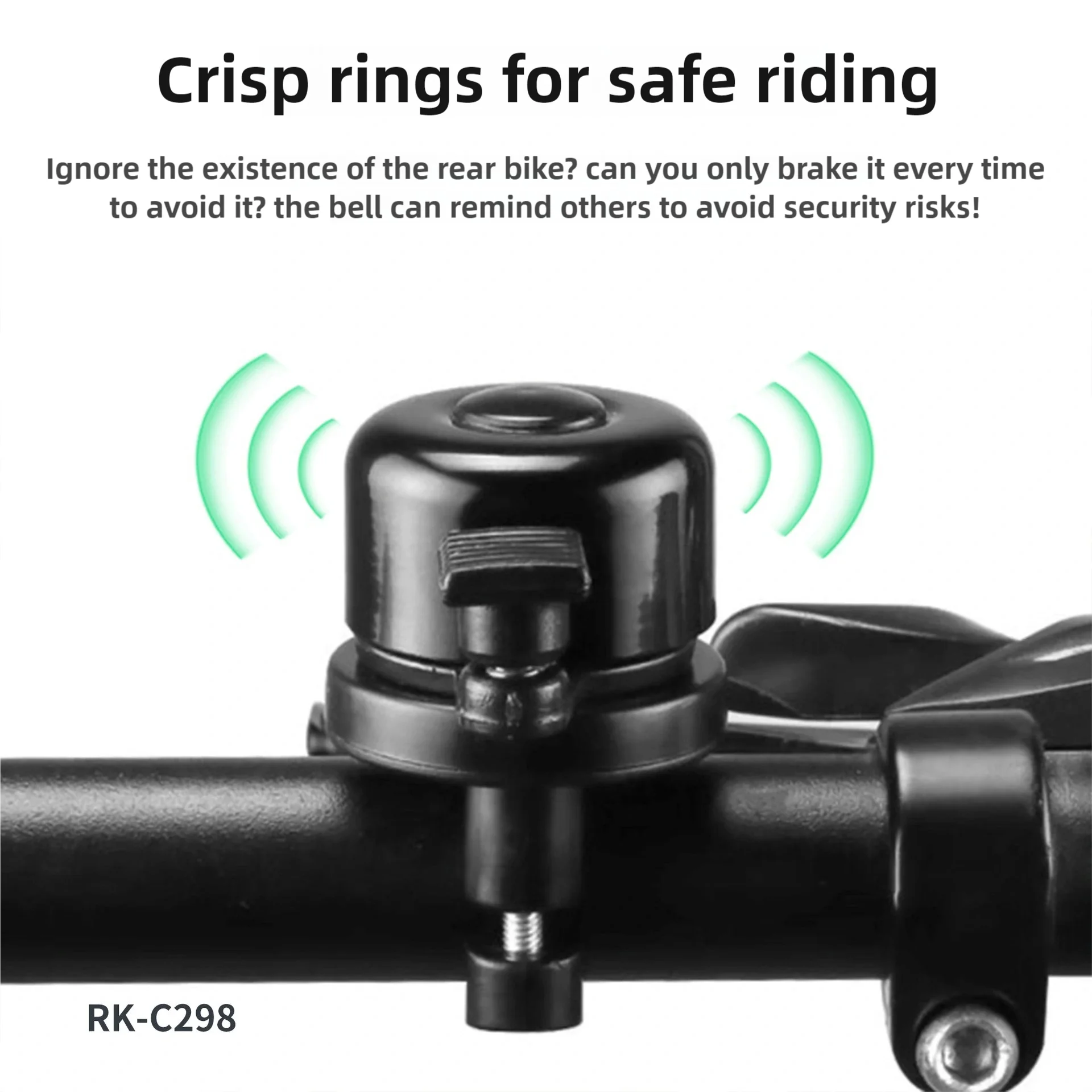 JOOLMS Smart Anti-Theft Bicycle Bell Hidden GPS Tracker with Apple Find My Integration