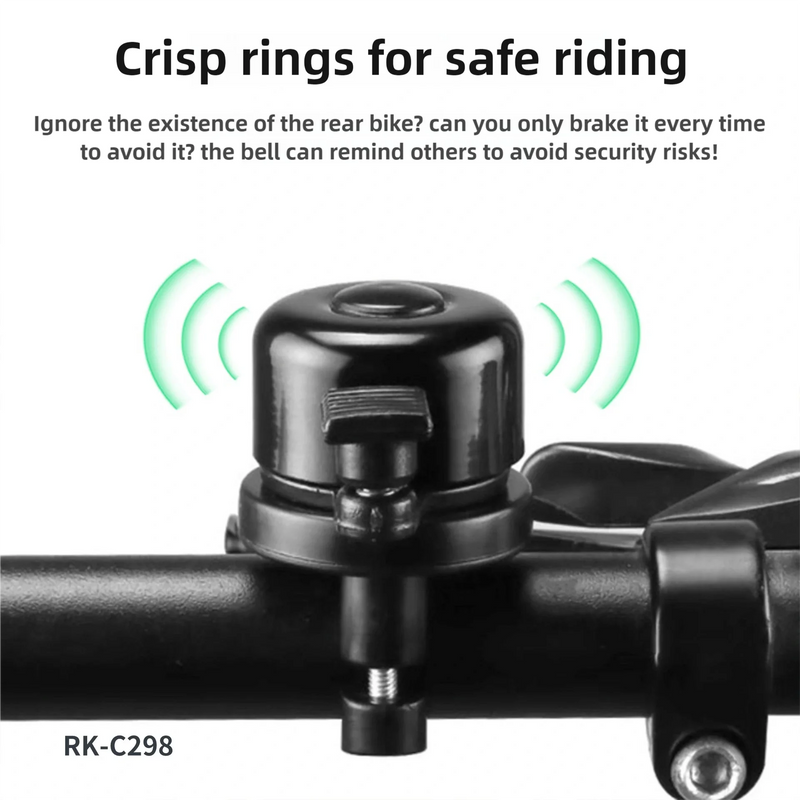 JOOLMS Smart Anti-Theft Bicycle Bell – Hidden GPS Tracker with Apple Find My Integration