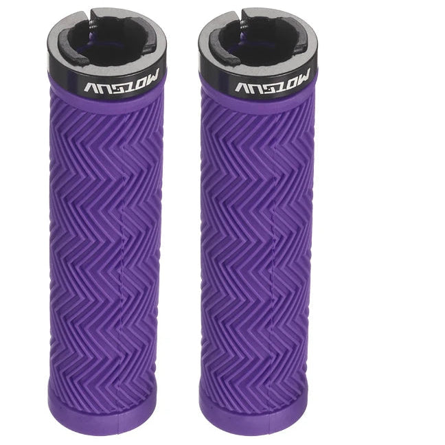 MOTSUV Bicycle Grips – Ergonomic Anti-Slip Handlebar Grips with Shock Absorption
