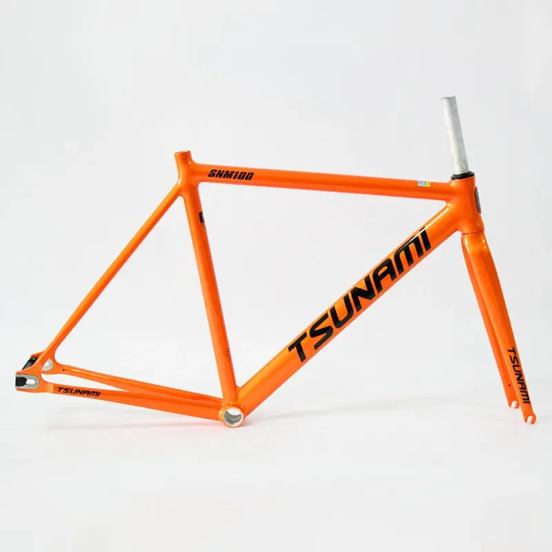 TSUNAMI SNM100 Fixed Gear Frameset – Lightweight Aluminum Track Bike Frame & Fork