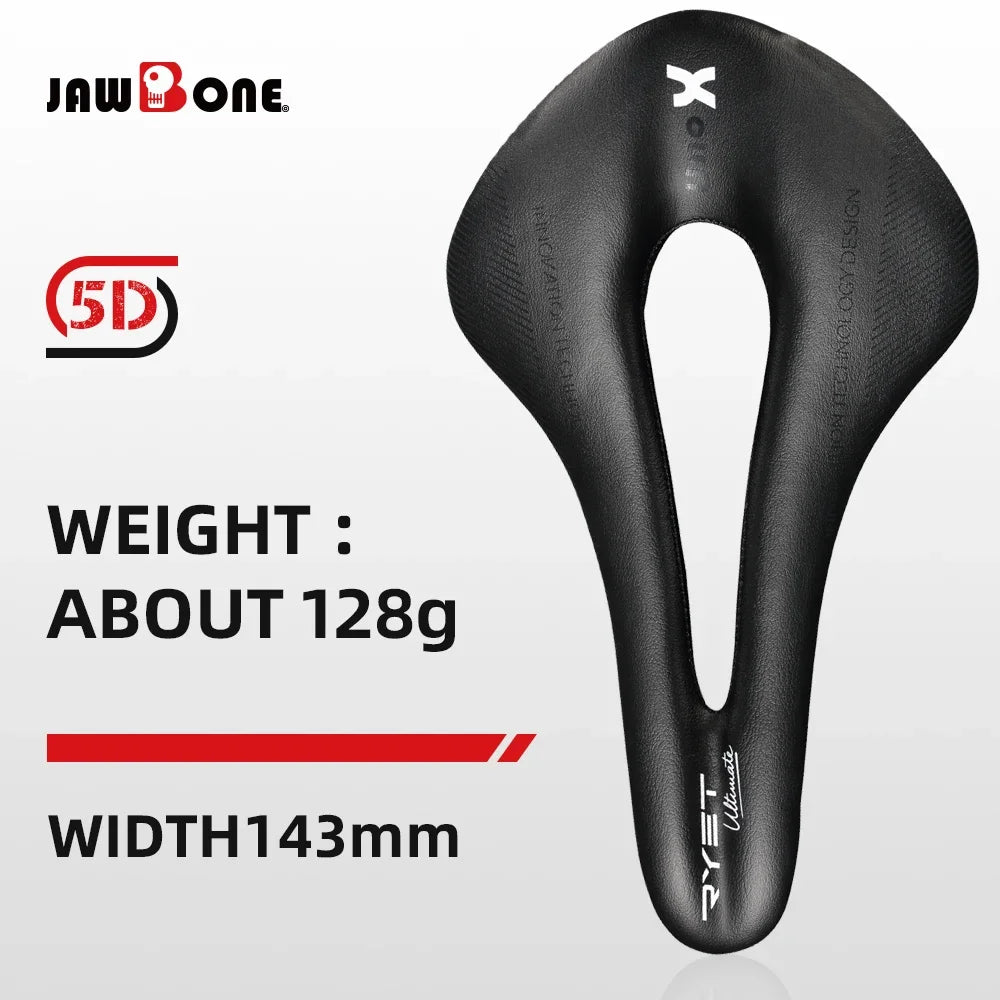 RYET Carbon Leather Saddle – Lightweight, Comfortable & Shock-Absorbing