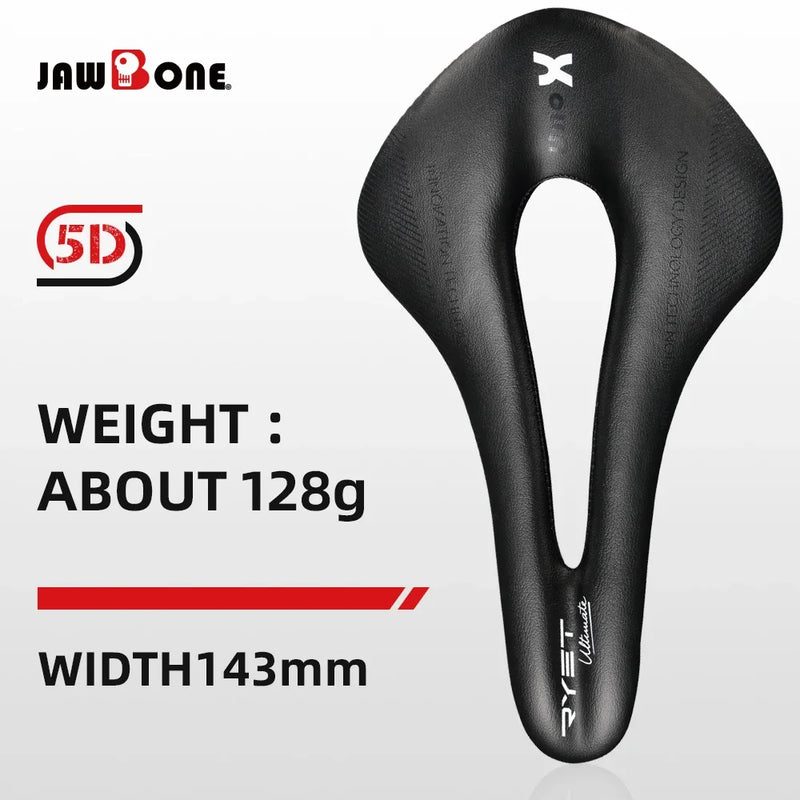 RYET Carbon Leather Saddle – Lightweight, Comfortable & Shock-Absorbing