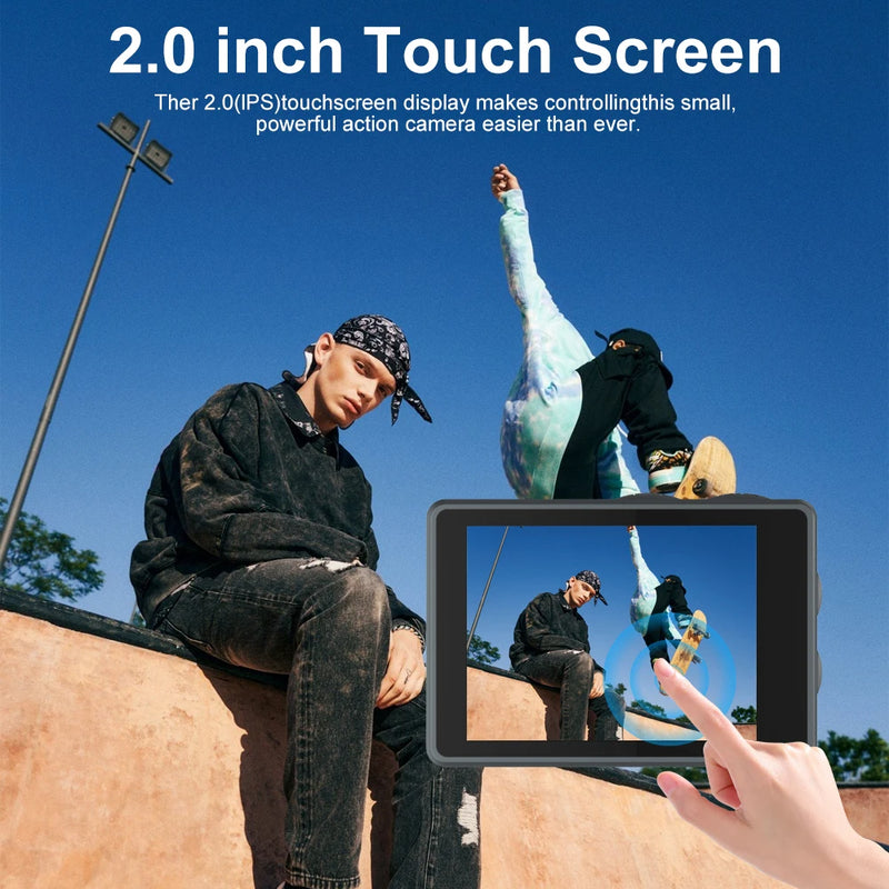 Ourlife MTR40 5K Action Camera – Capture Every Adventure in Stunning Detail