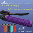 MOTSUV Bicycle Grips – Non-Slip, Shockproof MTB Handlebar Grips with Lock Ring