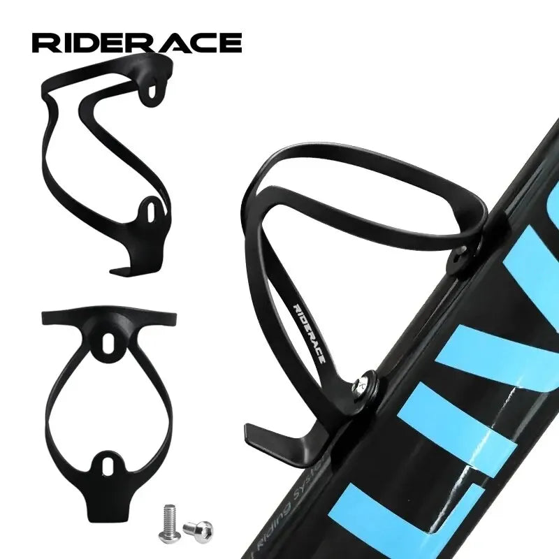 RIDERACE Ultralight Aluminium Alloy Bicycle Bottle Holder – MTB & Road Bike Water Cage