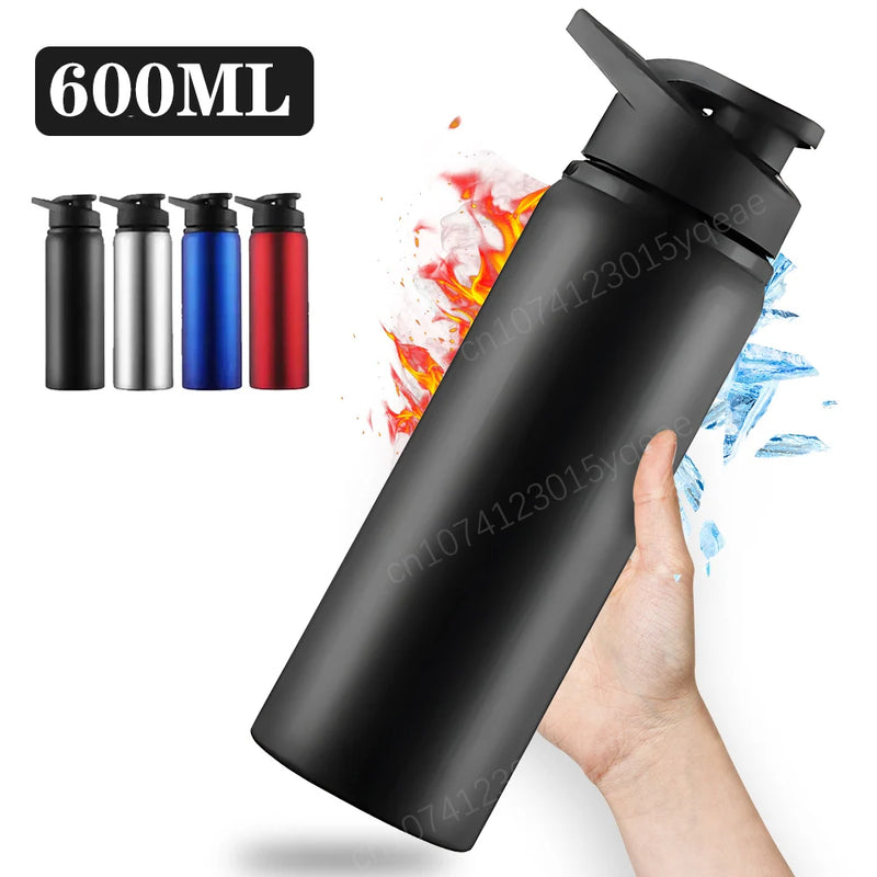 Portable Stainless Steel Water Bottle – Outdoor Sports & Travel Mug