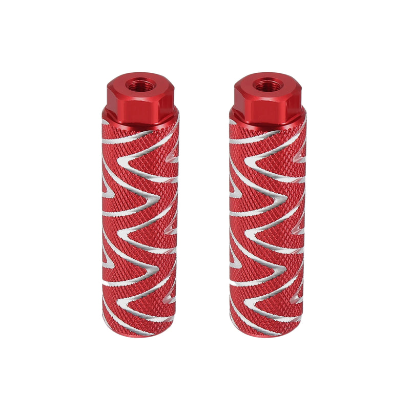 X Autohaux Aluminum Alloy Bike Foot Pegs – Universal Rear Axle Foot Rests for BMX & MTB