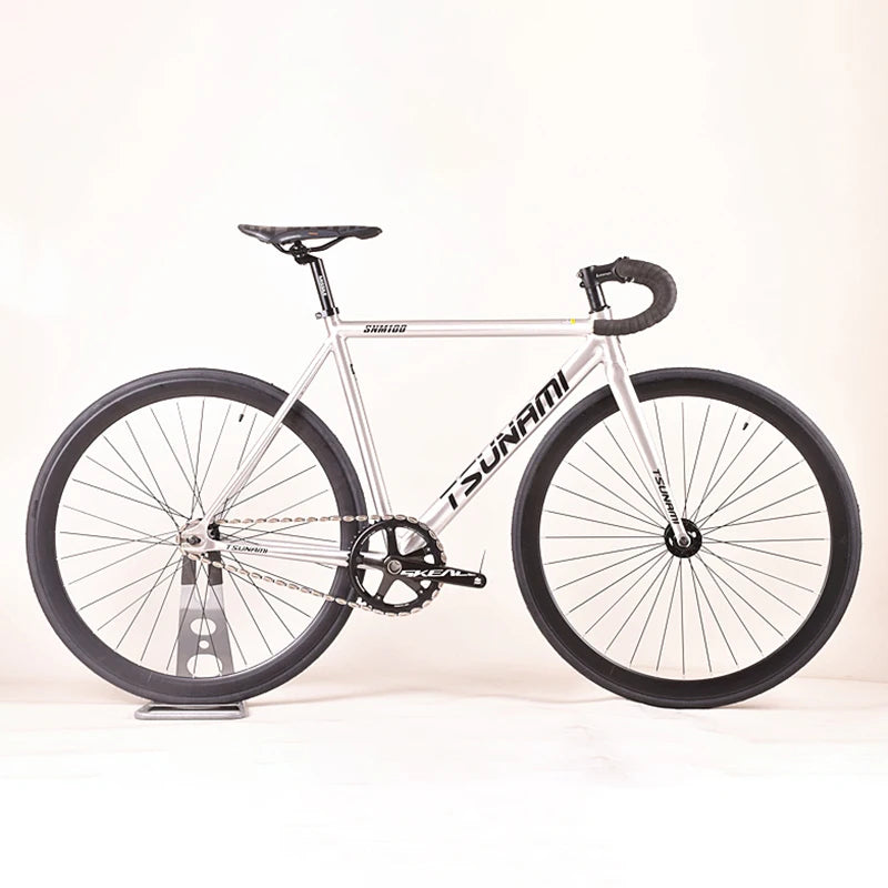 Tsunami SNM100 Fixie Fixed Gear Bike – Lightweight Track Racing Bicycle