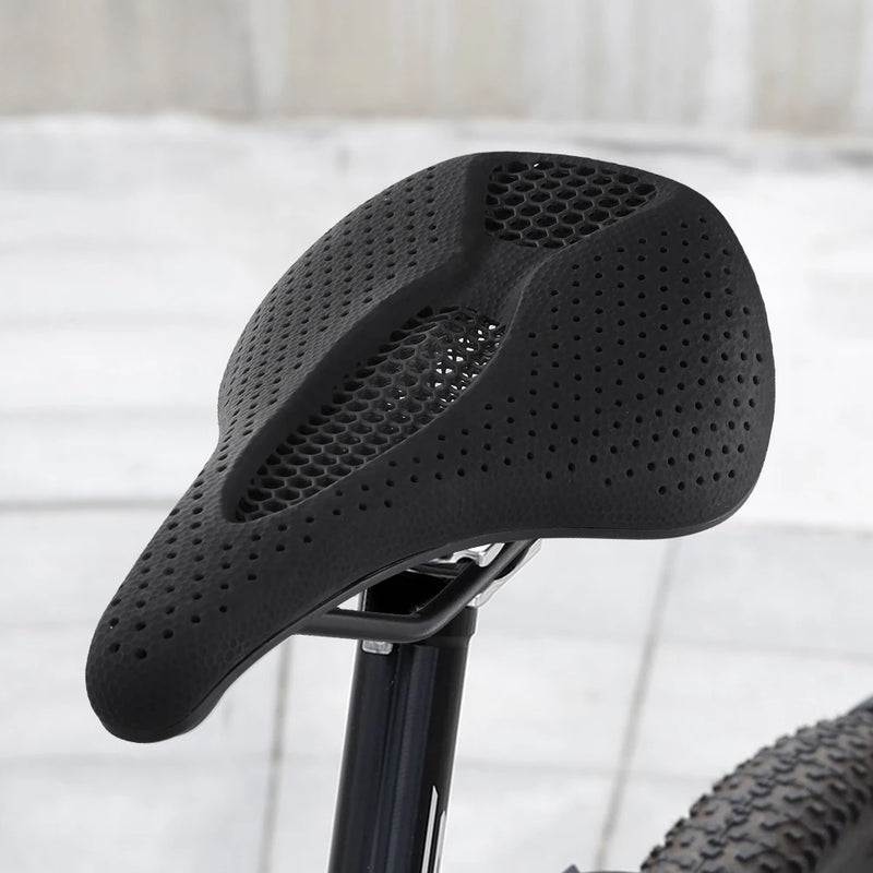 MOJOYCE 3D Printed MTB Bicycle Saddle – Shock Absorption & Breathable Design