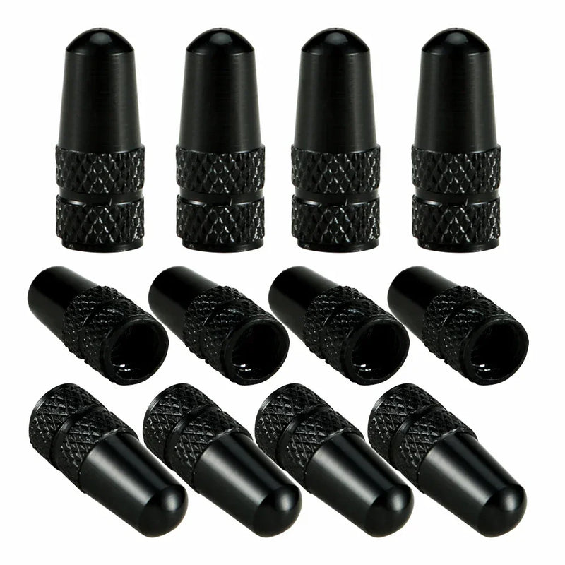 AUTCOAT Aluminum Presta Valve Caps – 4Pcs/Set