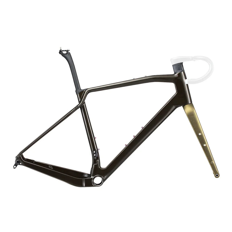 LEXON Carbon Gravel Frame – High-Performance Disc Brake Road Bike Frameset