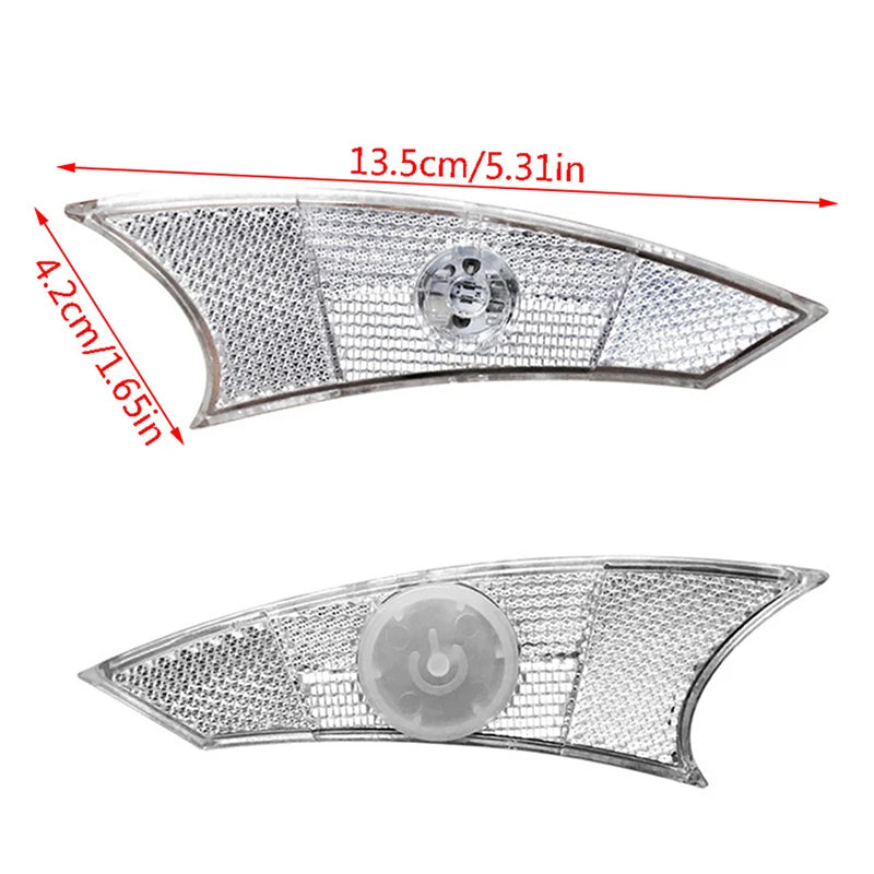 Rainproof Reflective Bicycle Wheel Spoke Lights – LED Cycling Safety & Decorative Accessories for Night Riding