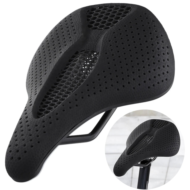 MOJOYCE 3D Printed MTB Bicycle Saddle – Shock Absorption & Breathable Design