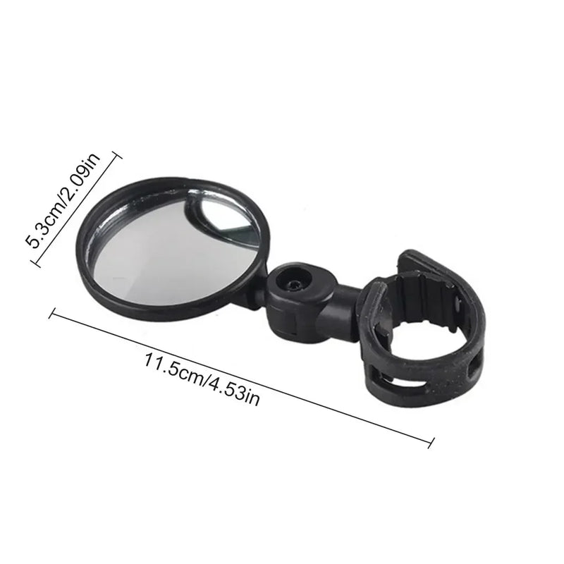 360° Adjustable Bicycle Rearview Mirror – Wide-Angle Handlebar Mirror