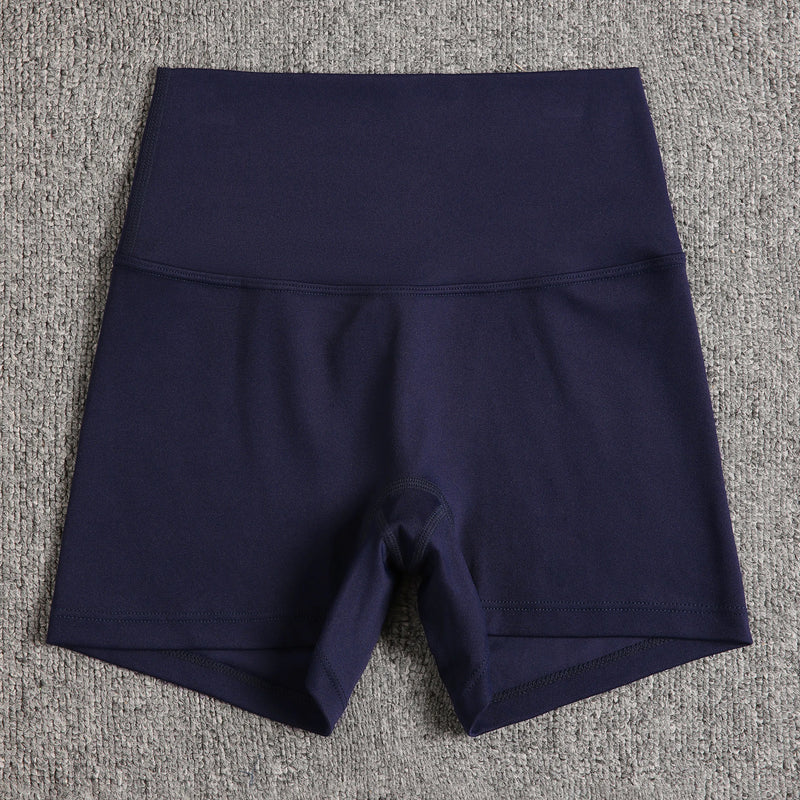 High-Waist Seamless Yoga Shorts – Squat-Proof & Ultra-Comfortable