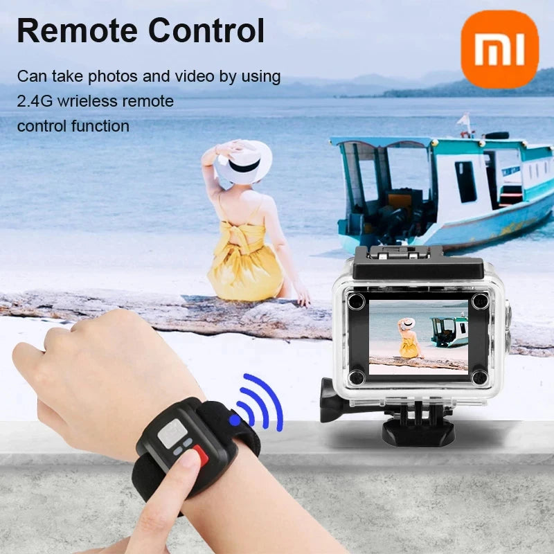 Xiaomi Action Camera Ultra HD 4K – Waterproof Sports & Vlog Camera