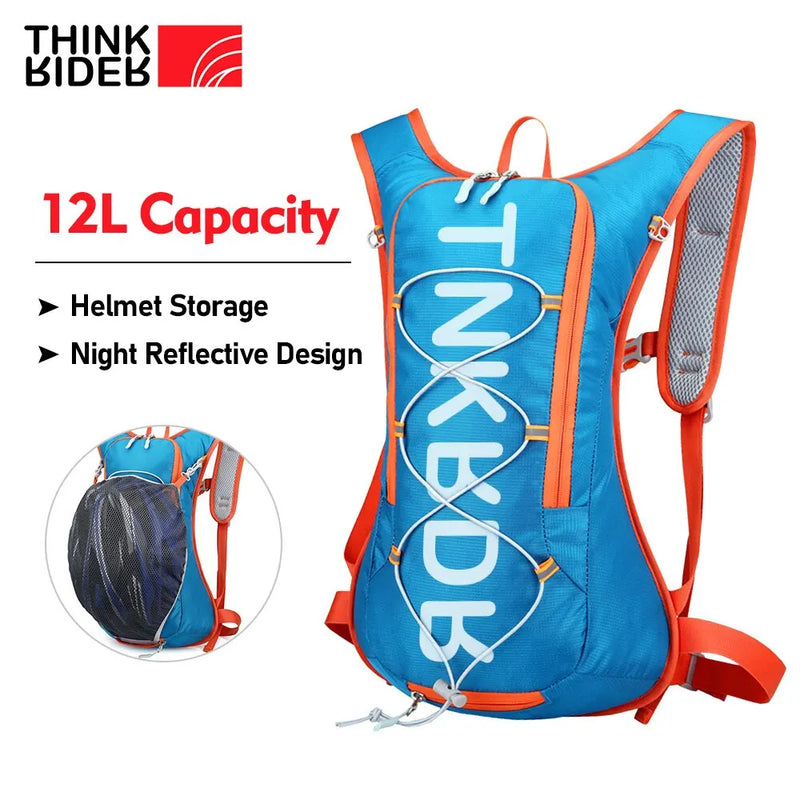 ThinkRider 12L Cycling Backpack – Waterproof & Lightweight