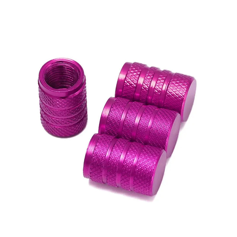 Universal Bicycle Tire Valve Caps – High-Pressure Presta Dust Covers, CNC Machined Aluminium Alloy