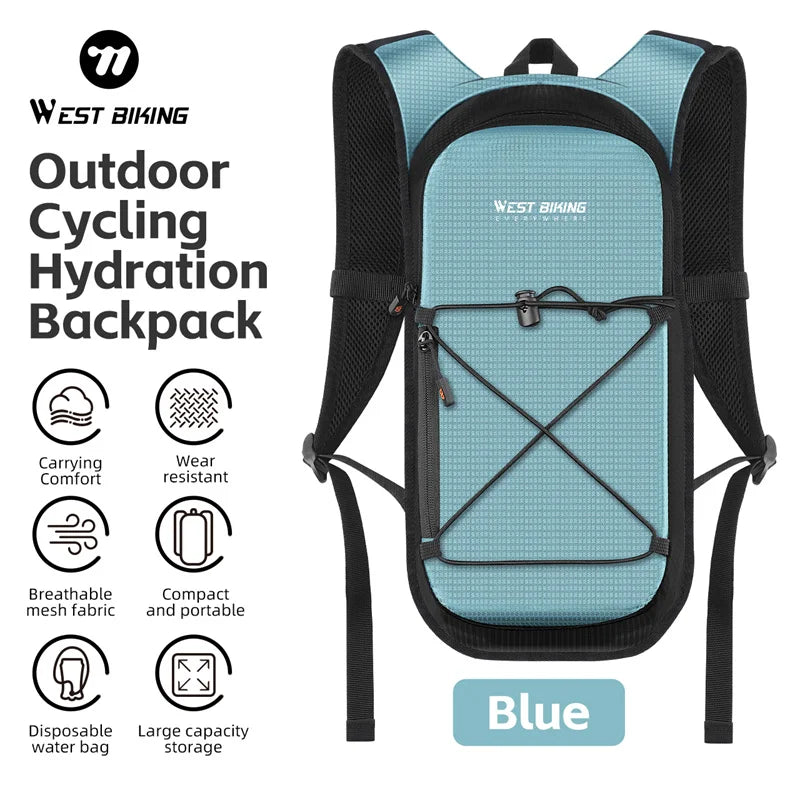WEST BIKING Ultralight Cycling Backpack – Versatile Sports & Travel Hydration Bag for Outdoor Adventures