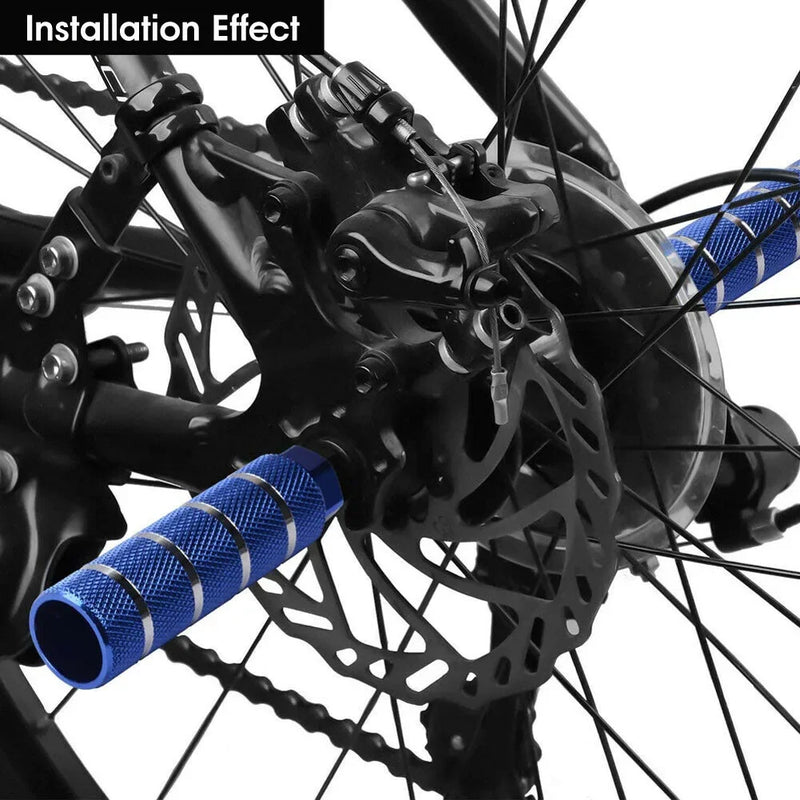 1PCS Alloy Foot Stunt Peg – Non-Slip Axle Footrest for MTB & BMX Bikes