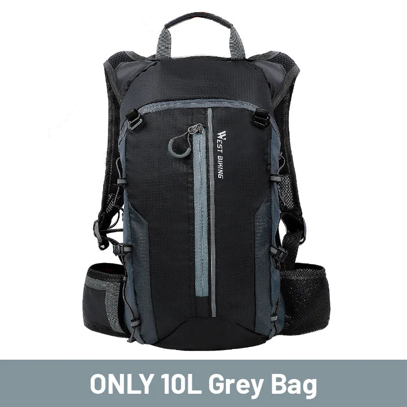 WEST BIKING 10L Ultralight Waterproof Cycling Backpack – Breathable, Foldable Outdoor Travel Bag