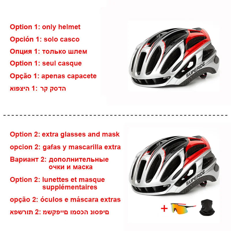 SUPERIDE Aero Racing Cycling Helmet – Lightweight & Protective