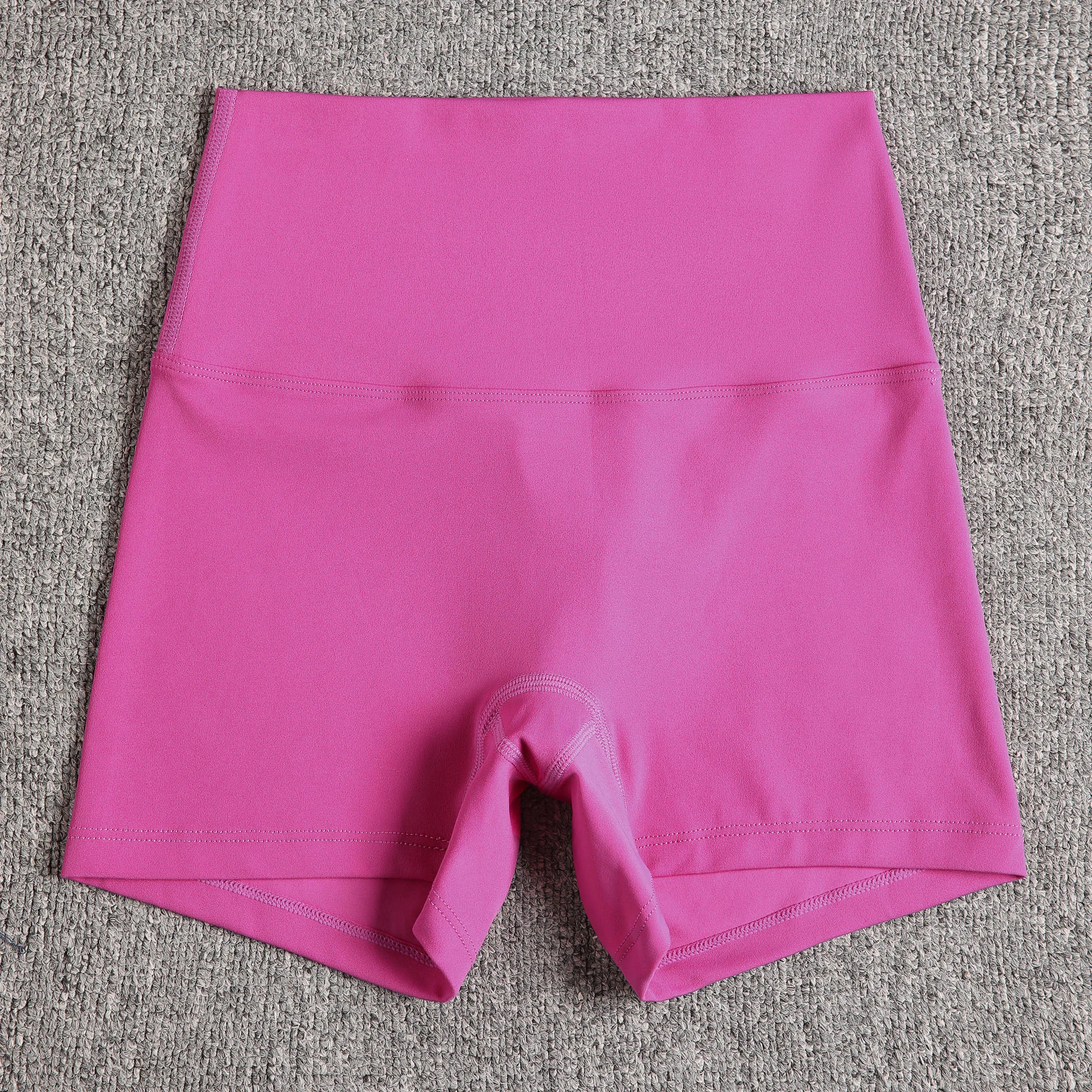 High-Waist Seamless Yoga Shorts – Squat-Proof & Ultra-Comfortable