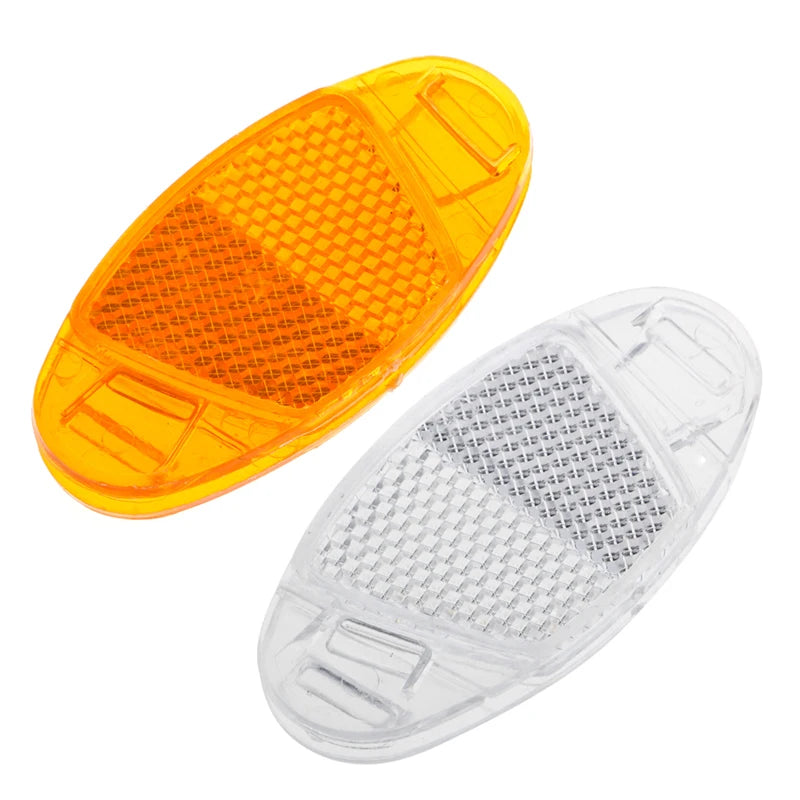 TOOPRE High-Reflectivity Spoke Mount Bicycle Warning Light – No Battery Required, Easy Clip-On Safety Accessories