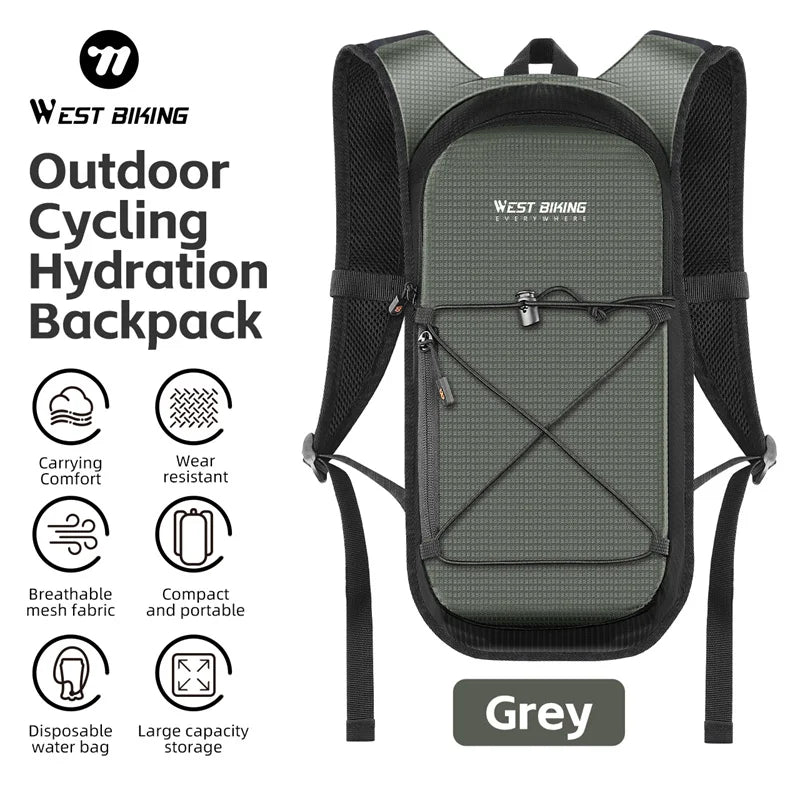 WEST BIKING Ultralight Cycling Backpack – Versatile Sports & Travel Hydration Bag for Outdoor Adventures