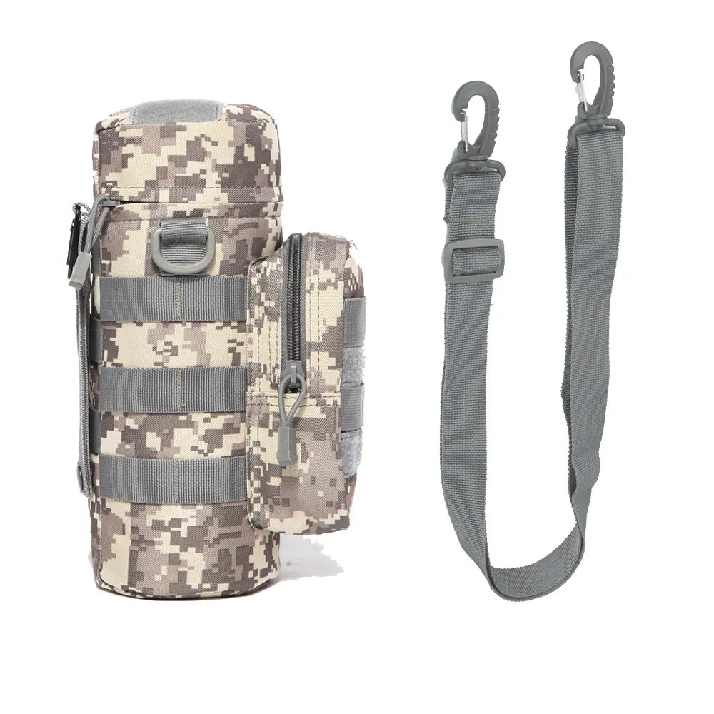 AOKALI Tactical Molle Water Bottle Bag – Outdoor Adventure Carrier