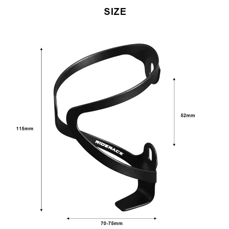 RIDERACE Ultralight Aluminium Alloy Bicycle Bottle Holder – MTB & Road Bike Water Cage