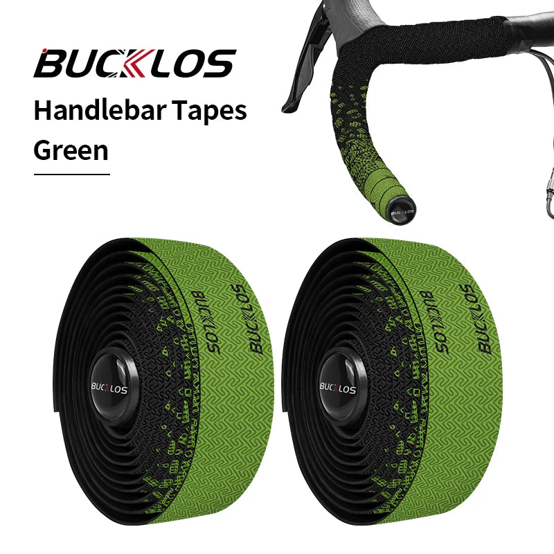 BUCKLOS Bicycle Handlebar Tape – Anti-Slip, Shock-Absorbing Cycling Grip Tape