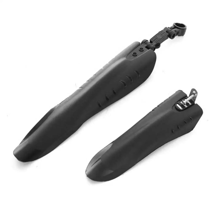 2 Pcs Bicycle Front & Rear Fender – Universal MTB Plastic Splash Guard Mudguards Set