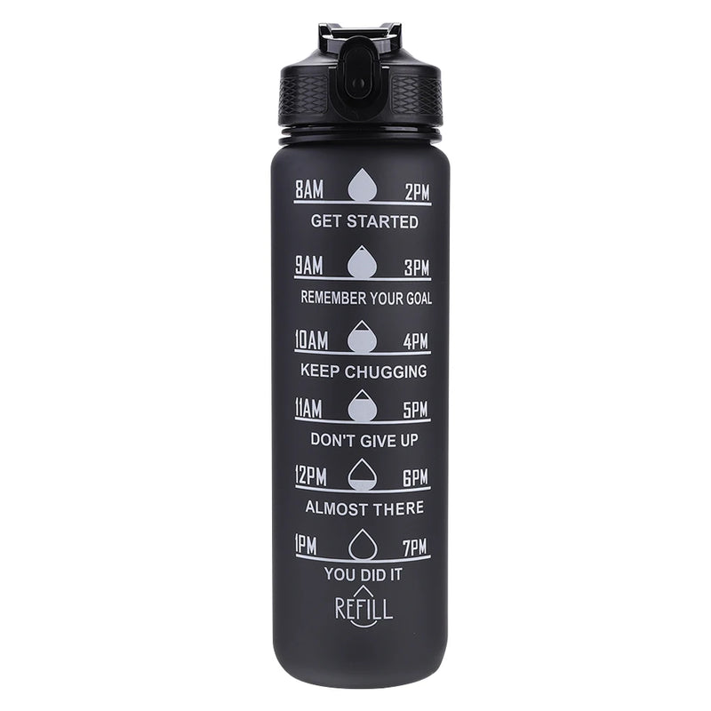 1L Portable Sport Water Bottle – Leakproof & Stylish for Outdoor Fitness & Travel