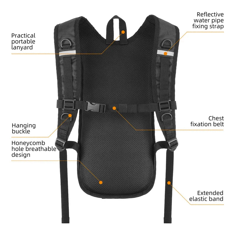 WEST BIKING Ultralight Cycling Backpack – Versatile Sports & Travel Hydration Bag for Outdoor Adventures