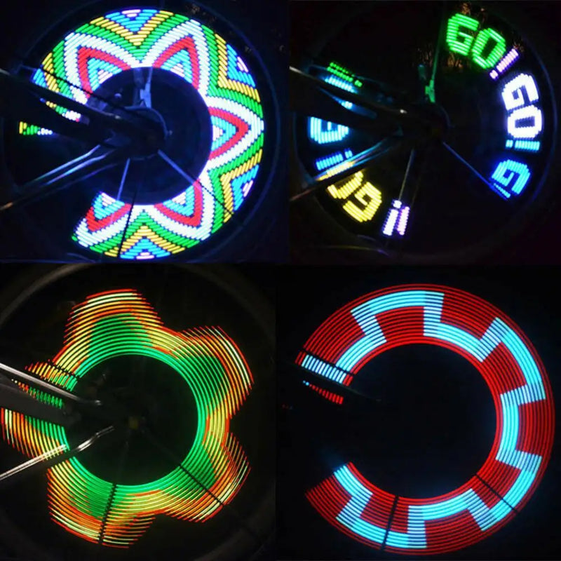 LED Bicycle Spoke Light – Waterproof, Durable & High-Visibility Cycling Wheel Decor for Night Safety