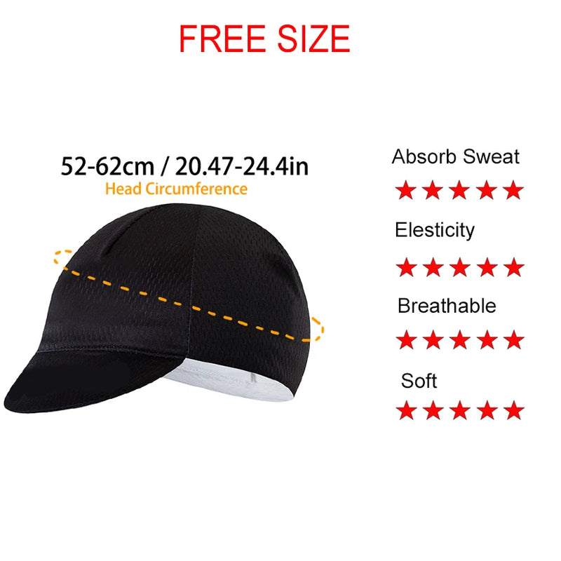 UAE Summer Cycling Cap – Lightweight, Breathable & Quick-Dry