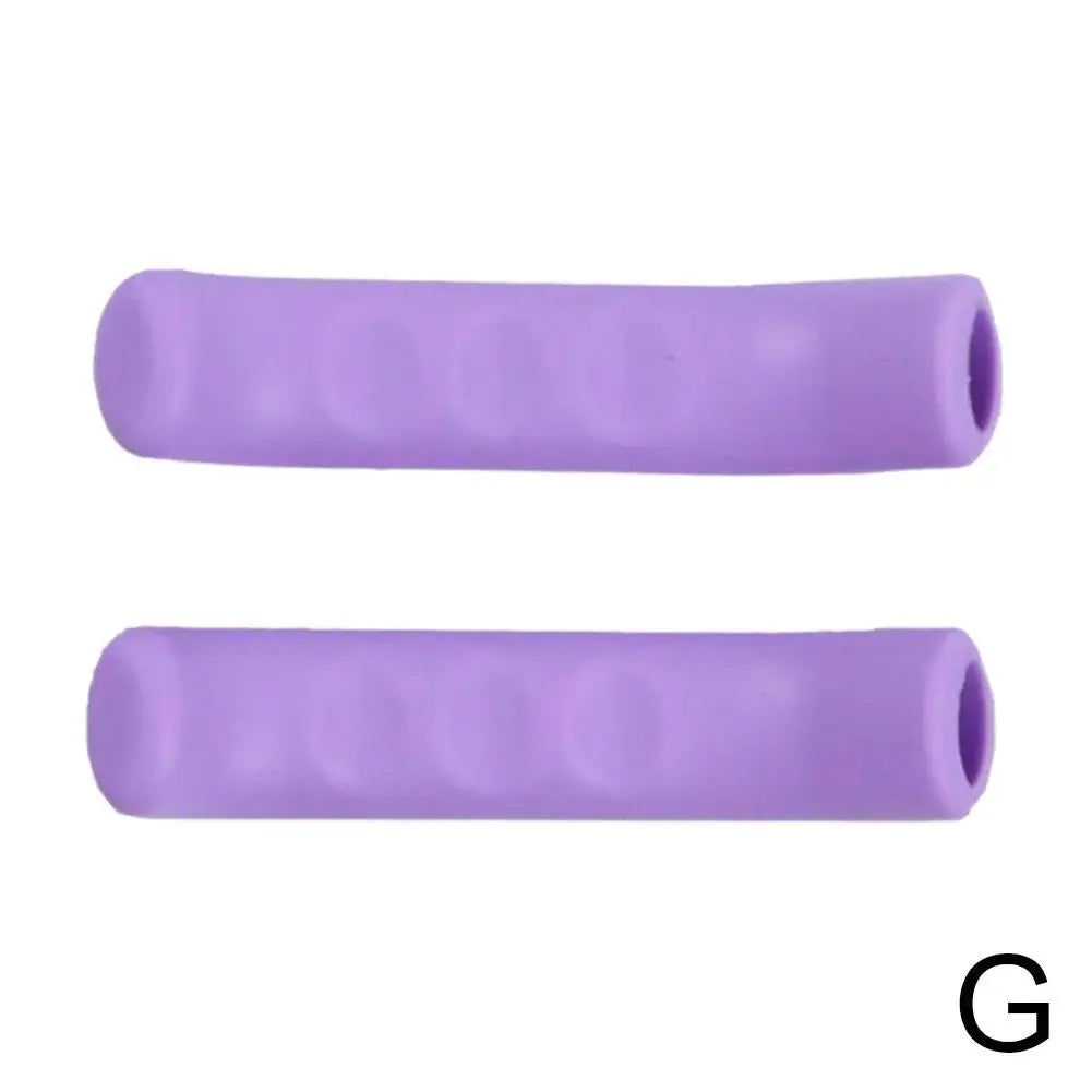 1 Pair Bicycle Brake Handle Cover Soft Silicone Grips for MTB Road Bike Handlebar Protection