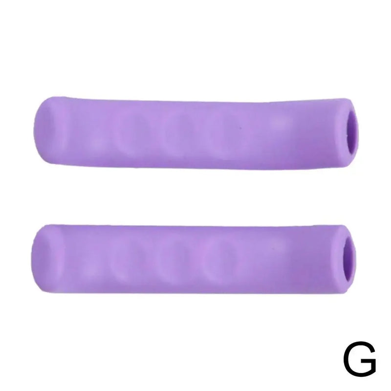 1Pair Bicycle Brake Handle Cover – Soft Silicone Grips for MTB & Road Bike Handlebar Protection