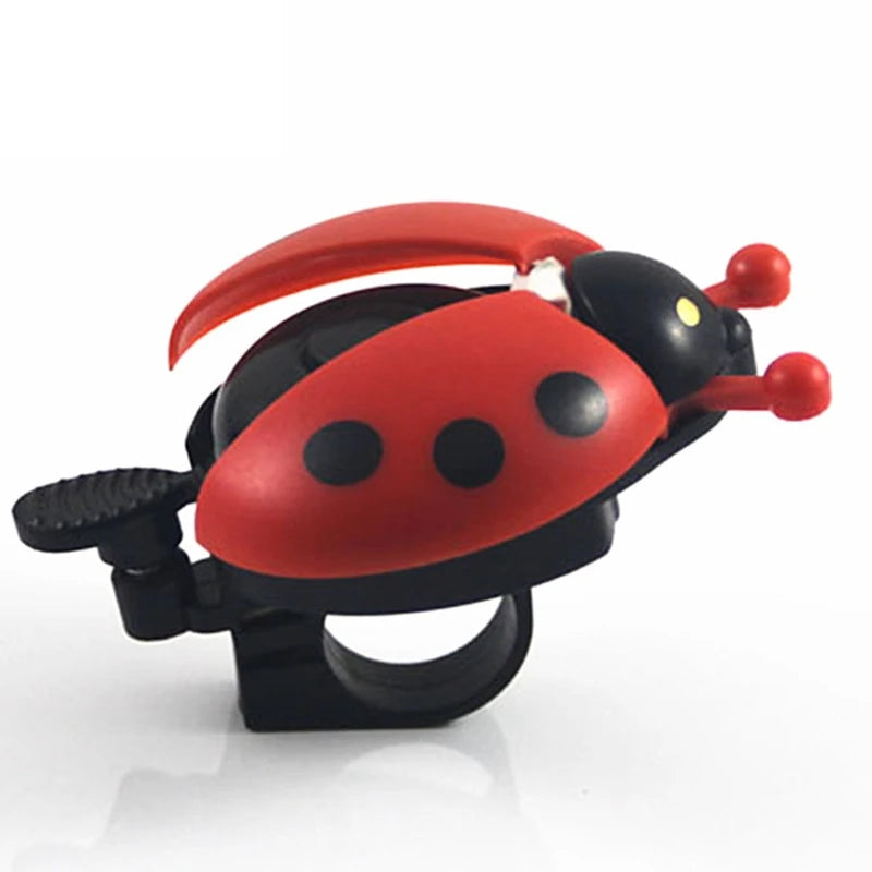 Cute Cartoon Ladybug Bike Bell – Loud, Clear Sound for Kids' Bicycles, Scooters & Balance Bikes