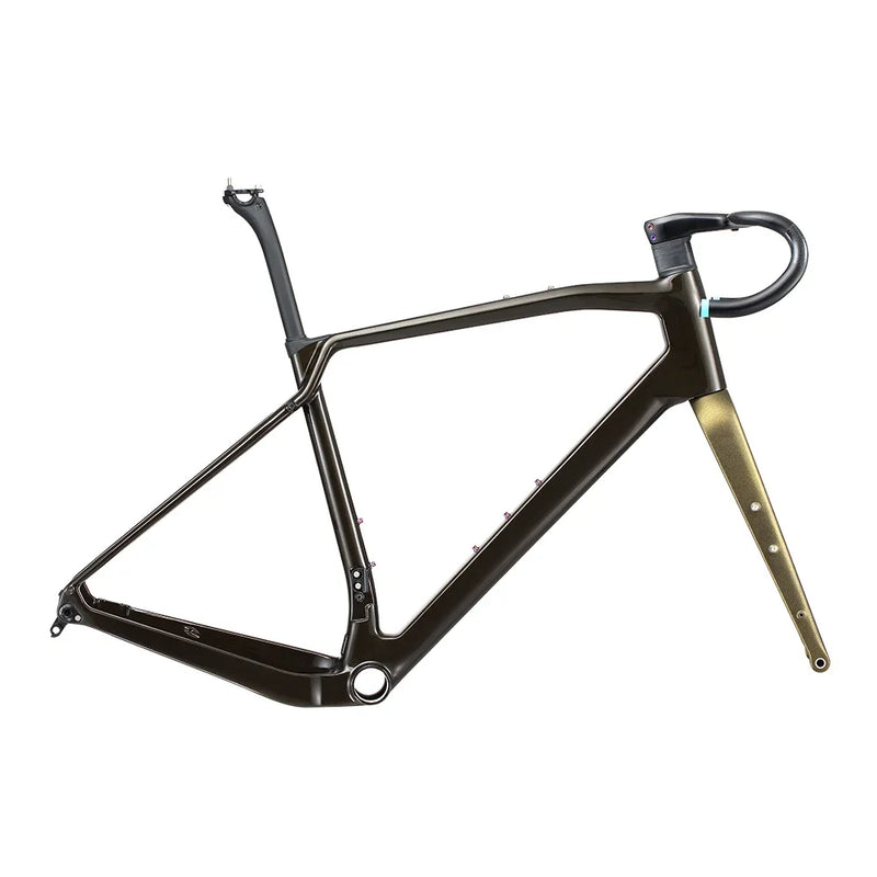 LEXON Carbon Gravel Frame – High-Performance Disc Brake Road Bike Frameset