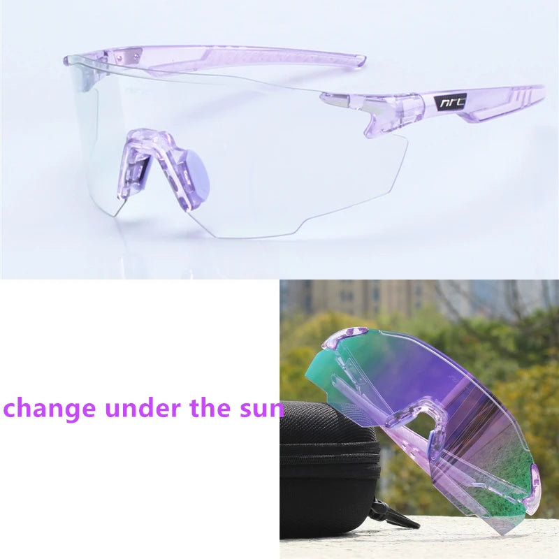 NRC UV400 Cycling Sunglasses – Photochromic & Impact-Resistant