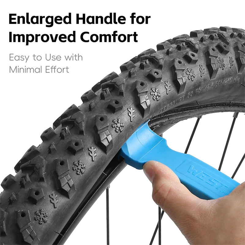 WEST BIKING Double-Head Bicycle Tire Lever – Lightweight, Multi-Function Tool for MTB & Road Bike Repairs