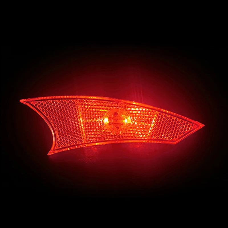 Rainproof Reflective Bicycle Wheel Spoke Lights – LED Cycling Safety & Decorative Accessories for Night Riding