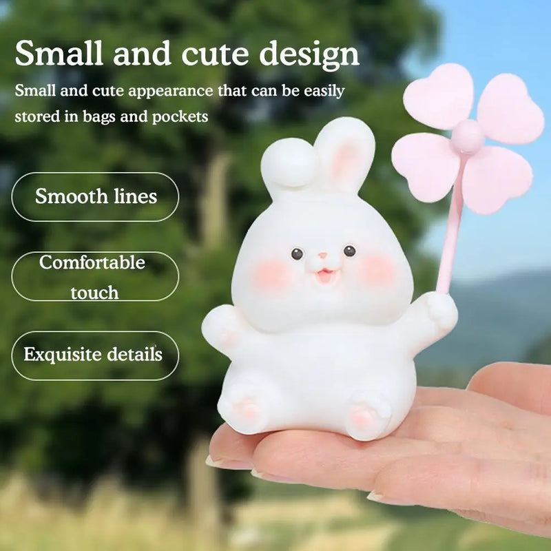 Wind-Broken Rubber Bicycle Ornament – Cute Animal Propeller Decoration for Bikes & Electric Scooters