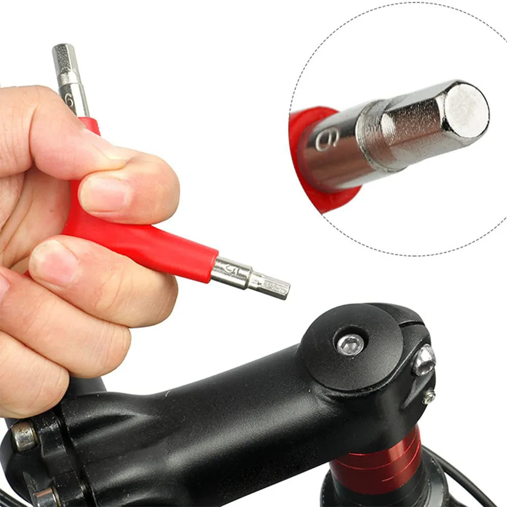 Y-Shaped 3-Way Hex Wrench – Essential Bike Repair Tool