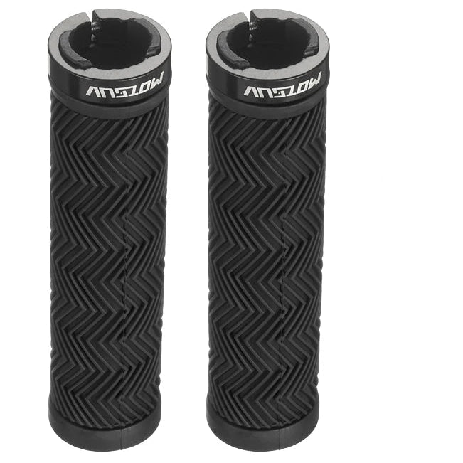 MOTSUV Bicycle Grips – Ergonomic Anti-Slip Handlebar Grips with Shock Absorption