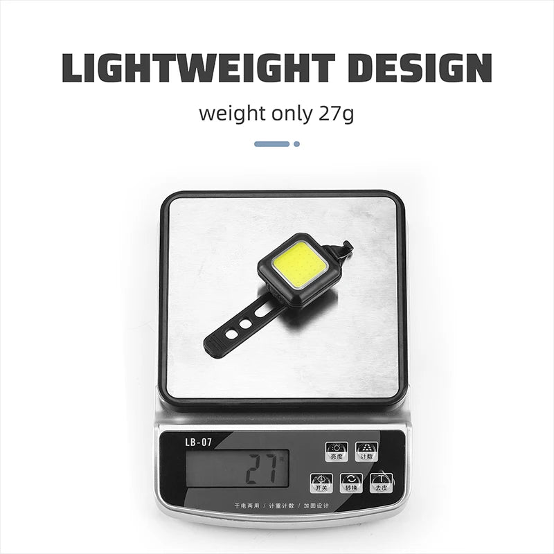 WEST BIKING Bicycle Front & Rear LED Light – USB Type-C Rechargeable Headlight & Taillight for Cycling Safety